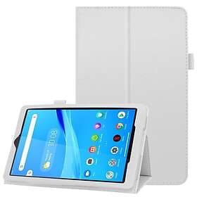 Inskal Lenovo Tab M8 (2nd Gen.) 8" Litchi Leather Case with Stand Function & Magnetic Lock White