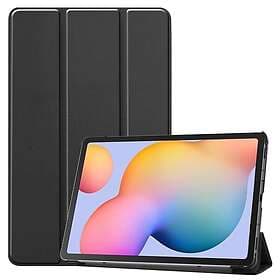 Inskal Samsung Galaxy Tab S6 Lite S6 Lite 2022 Leather Case m. Tri-Fold Svart