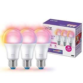 WiZ E27 Wi-Fi 3-pack A60 6500 2200 60W X3