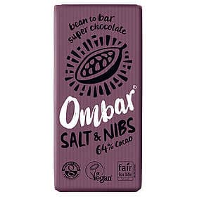 Ombar Choklad Salt & Kakaonibs 64% Kakao EKO 70g