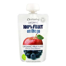 Clearspring Fruit On The Go Äpple & Blåbär EKO 120g