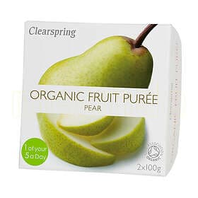 Clearspring Fruktpuré Päron EKO 200 Gram