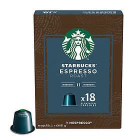 Nespresso Starbucks Espresso Roast till . 18 Capsules