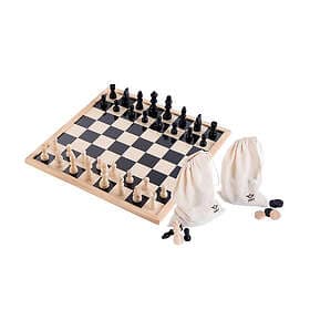 Basic Chess Checkers Set