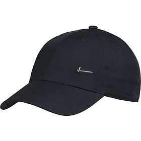 Nike Dri-FIT Club Swoosh keps Dam BLACK/METALLIC SILVER