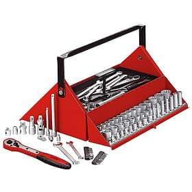 Teng Tools Verktygssats TC187 187 delar i verktygslåda