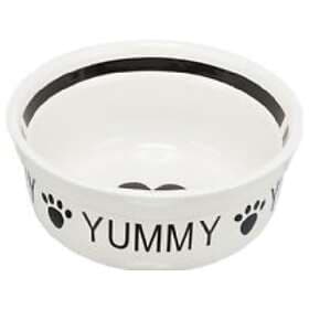 Trixie Bowl, ceramic, 2.6l/ø 25 cm, white/black