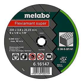 Metabo Kapskiva Flexiamant super 230x3.0x22.23 sten, TF 42