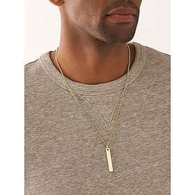 Fossil Halsband Drew Guld