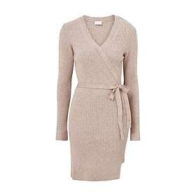 Vila Stickad klänning viRil Wrap L/S Knit Dress