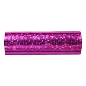 PartyDeco Serpentin Holografisk Rosa