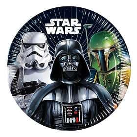 Globos Europe Pappersassietter Star Wars 8-pack