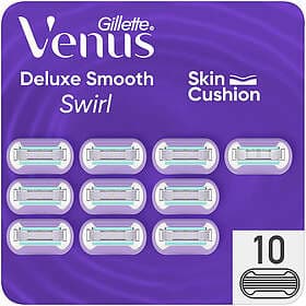 Deluxe Venus Smooth Swirl rakblad 10 st