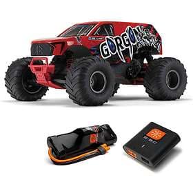 Arrma Gorgon Boost Mega 2WD Röd Komplett