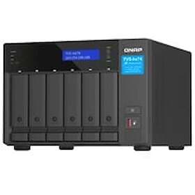 QNAP TVS-H674 NAS-server 6 fack SATA 6Gb/s RAID RAID 0,