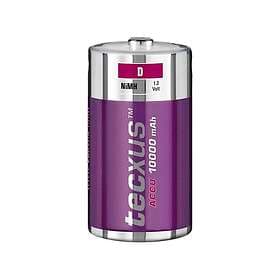 Tecxus Batterie Mono D 1.2V HR20 1000mAh NI-MH Rechargeable