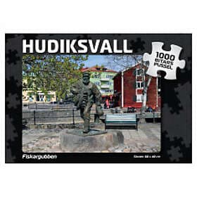 Svenska Pussel : Hudiksvall Fiskargubben 1000 Bitar