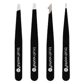 Brushworks Combination Tweezer Set