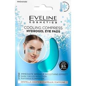 Eveline Cosmetics Hydra Expert Hydrogel ögonmask med avkylande effekt 2 st. fema