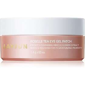 Jayjun Eye Gel Patch Roselle Tea Hydrogel ögonmask för att behandla svullnad och