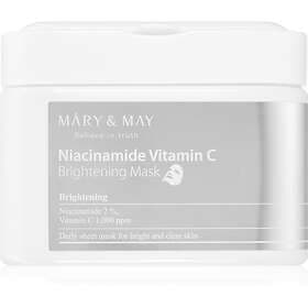 MARY & MAY Niacinamide Vitamin C Brightening Mask uppsättning med sheetmasker 30 st.