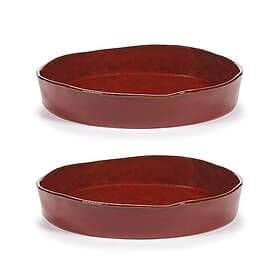 Serax La Mère Dyb tallrik S Ø20 cm 2-pack Venetian red