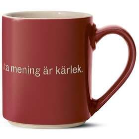 Design House Stockholm Astrid Lindgren mugg, ja, jag tror att livets… 