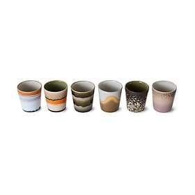 HKliving 70's mugg 6-pack Elements