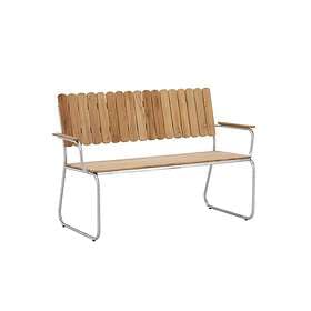 Venture Design Holmsund bench Teak/silver