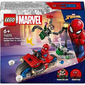 LEGO Super Heroes Marvel 76275 Motorcykeljakt: Spider-Man mot Doc Ock