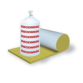 Rockwool 175557 Lamellmatta med armerad aluminiumfolie 100x500x5 cm