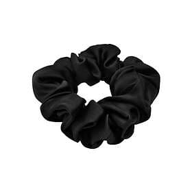 Lenoites Scrunchie i siden Accessoarer & tillbehör Dam Svart 0