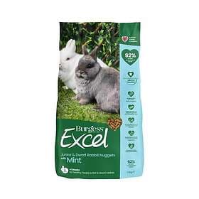 Burgess Excel Junior & Dwarf Rabbit Nugget with Mint (10kg)