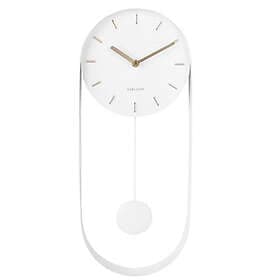 Karlsson Charm Pendulum vit 50 x 20 cm väggklocka KA5822WH