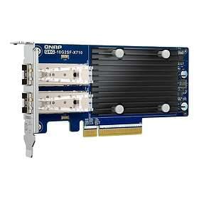 QNAP QXG-10G2SF-X710 nätverksadapter PCIe 3.0 x8 10 Gigabit SFP+ x 2