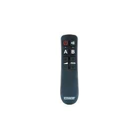 Schwaiger 2 in 1 universal remote control black