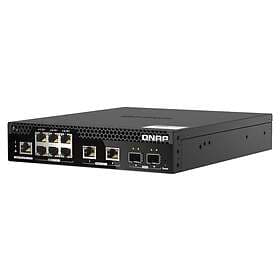 QNAP switch half-width 10 ports Managed