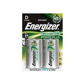 Energizer Recharge Power Plus D NH50 2500mAh NiMH 2-pack