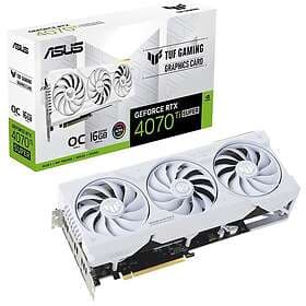 Asus GeForce RTX 4070 Ti Super TUF Gaming White OC Edition 2xHDMI 3xDP 16GB