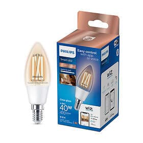 Philips Cl Filament Smart Lampa 4.9w C35 E14