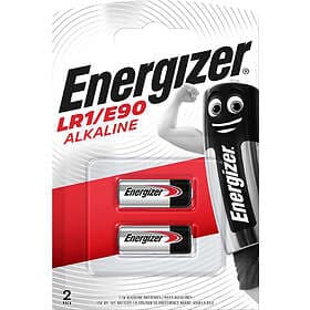 Energizer Alkaline LR1/E90/N/Lady Batteri 2-Pack