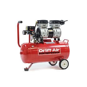 Drift-Air Kompressor 1 hk 30l 150l/min 230 V Tystgående Oljefri