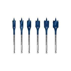 Bosch Centrumborrset Selfcut 14-24mm 6st