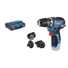 Bosch Borrskruvdragare GSR 12V-35 FC utan batteri och laddare with 4st chuckar