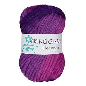 Viking Garn Natur 50g rosa/lila 669