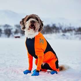 Non-Stop Dogwear Protector Snow Hundoverall Hane Svart & Orange (M)