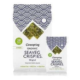 Clearspring Seaveg Crispies Original eko 3 x 5g