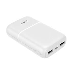 Deltaco 10000mAh 2x USB-A 1x USB-C 10.5W PB-C1005