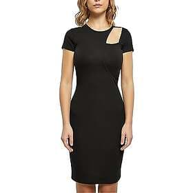 Urban Classics Cut Out Short Sleeve Dress (Dame)