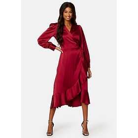 Object Collectors Item Sateen Wrap Dress